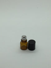 Load image into Gallery viewer, 1ml Amber Roller Bottle