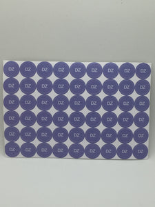 Oil Bottle Cap Stickers - 54/sheet