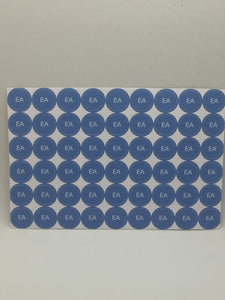 Oil Bottle Cap Stickers - 54/sheet