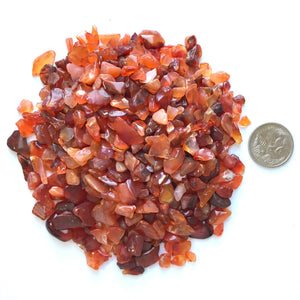 Natural Crystal Chips for Rollers  - 100g Bags