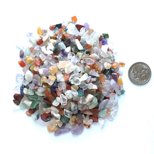 Natural Crystal Chips for Rollers  - 100g Bags