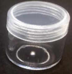 Plastic Salve/Cosmetic Container