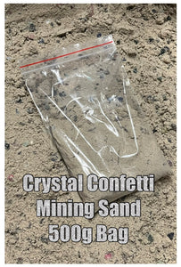 Crystal Confetti Mining Sand