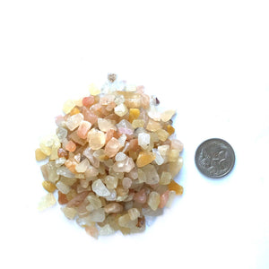 Natural Crystal Chips for Rollers  - 50g Bags