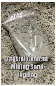 Crystal Confetti Mining Sand